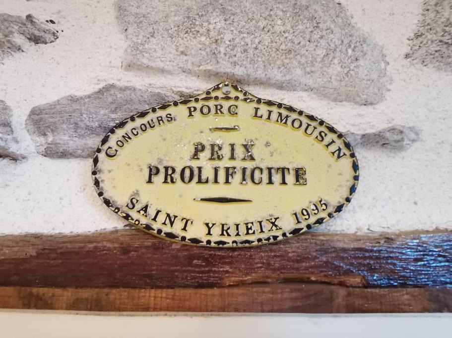 La Petite Porcherie Ladignac-le-Long Eksteriør billede